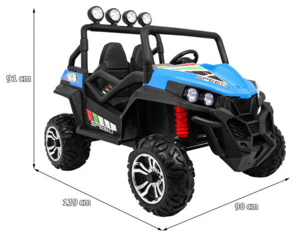 Grand Buggy Strong Lift dla dzieci Niebieski