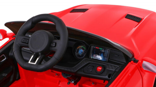 Autko GT Sport na akumulator dla dzieci Czerwony