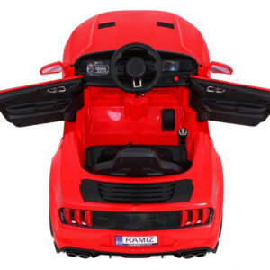Autko GT Sport na akumulator dla dzieci Czerwony
