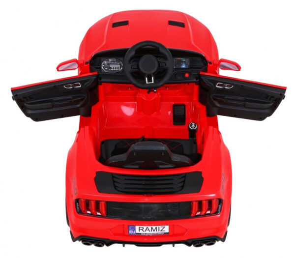 Autko GT Sport na akumulator dla dzieci Czerwony