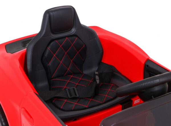 Autko GT Sport na akumulator dla dzieci Czerwony