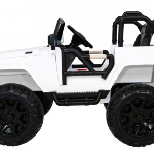 Auto na akumulator All Terrain dla dzieci Biały Terenówka typu jeep