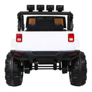 Auto na akumulator All Terrain dla dzieci Biały Terenówka typu jeep