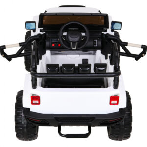 Auto na akumulator All Terrain dla dzieci Biały Terenówka typu jeep