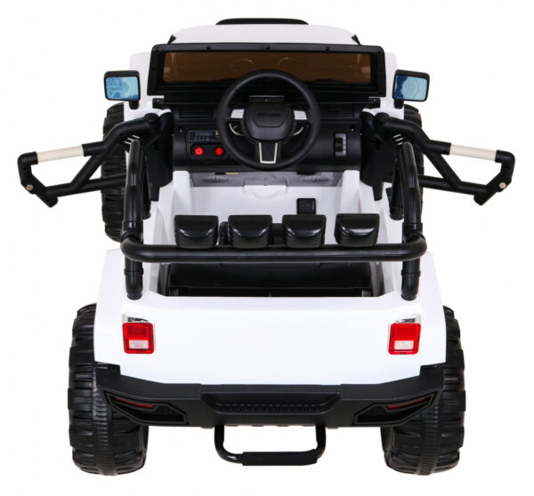 Auto na akumulator All Terrain dla dzieci Biały Terenówka typu jeep