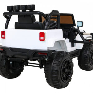 Auto na akumulator All Terrain dla dzieci Biały Terenówka typu jeep