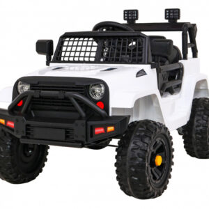 Autko Jeep Dark Night na akumulator dla dzieci Biały