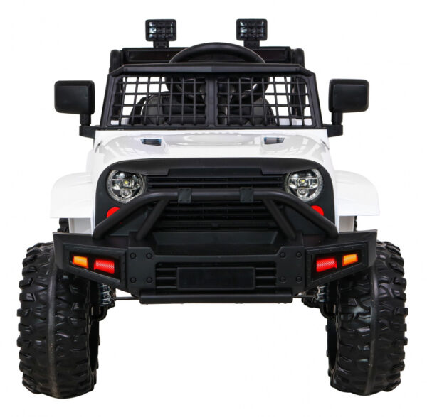 Autko Jeep Dark Night na akumulator dla dzieci Biały