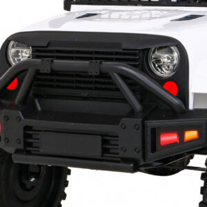 Autko Jeep Dark Night na akumulator dla dzieci Biały