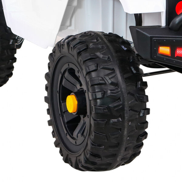 Autko Jeep Dark Night na akumulator dla dzieci Biały