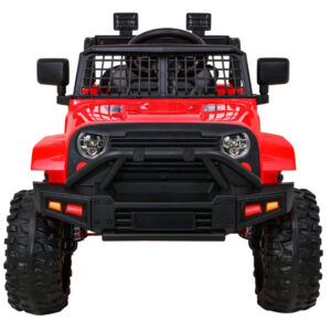 Autko Jeep Dark Night na akumulator dla dzieci Czerwony