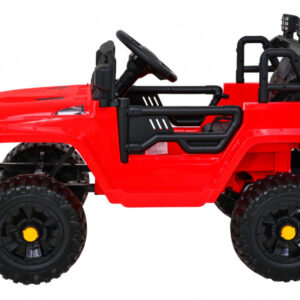Autko Jeep Dark Night na akumulator dla dzieci Czerwony