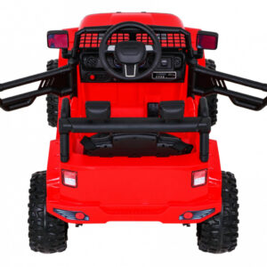 Autko Jeep Dark Night na akumulator dla dzieci Czerwony