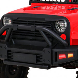 Autko Jeep Dark Night na akumulator dla dzieci Czerwony
