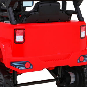 Autko Jeep Dark Night na akumulator dla dzieci Czerwony