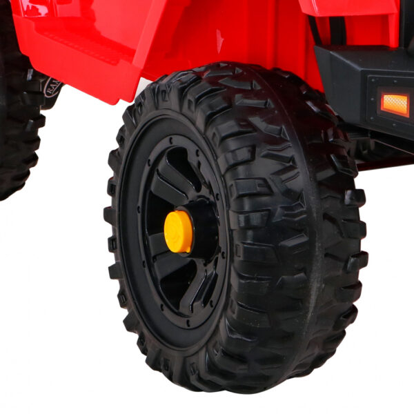 Autko Jeep Dark Night na akumulator dla dzieci Czerwony