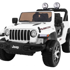 Jeep Wrangler Rubicon na akumulator dla dzieci Biały