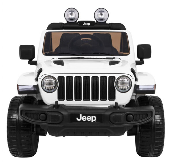 Jeep Wrangler Rubicon na akumulator dla dzieci Biały