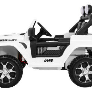 Jeep Wrangler Rubicon na akumulator dla dzieci Biały