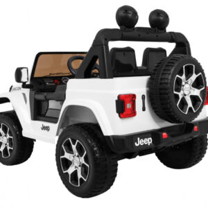 Jeep Wrangler Rubicon na akumulator dla dzieci Biały
