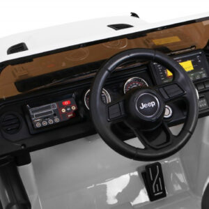 Jeep Wrangler Rubicon na akumulator dla dzieci Biały