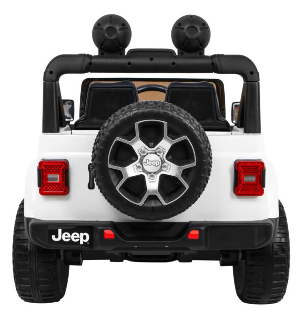 Jeep Wrangler Rubicon na akumulator dla dzieci Biały
