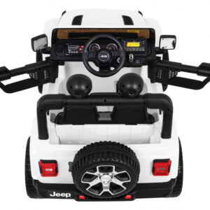 Jeep Wrangler Rubicon na akumulator dla dzieci Biały