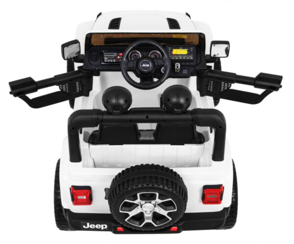 Jeep Wrangler Rubicon na akumulator dla dzieci Biały