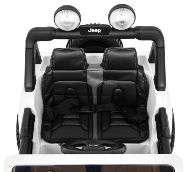 Jeep Wrangler Rubicon na akumulator dla dzieci Biały