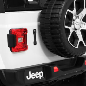 Jeep Wrangler Rubicon na akumulator dla dzieci Biały
