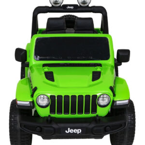 Jeep Wrangler Rubicon na akumulator dla dzieci Zielony