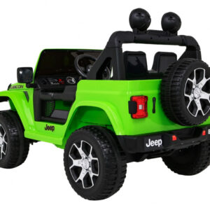 Jeep Wrangler Rubicon na akumulator dla dzieci Zielony