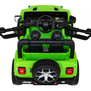 Jeep Wrangler Rubicon na akumulator dla dzieci Zielony