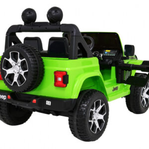 Jeep Wrangler Rubicon na akumulator dla dzieci Zielony