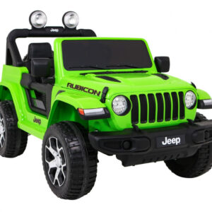 Jeep Wrangler Rubicon na akumulator dla dzieci Zielony