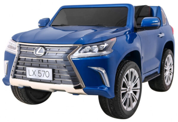 Lexus LX570 Lakierowane Autko dla 2 dzieci Niebieski  SUV