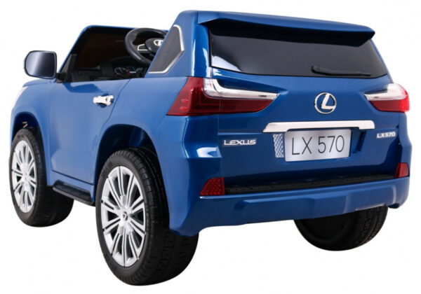 Lexus LX570 Lakierowane Autko dla 2 dzieci Niebieski  SUV