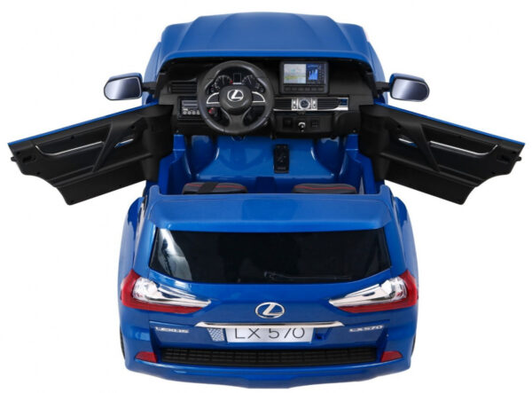 Lexus LX570 Lakierowane Autko dla 2 dzieci Niebieski  SUV