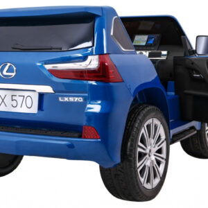 Lexus LX570 Lakierowane Autko dla 2 dzieci Niebieski  SUV