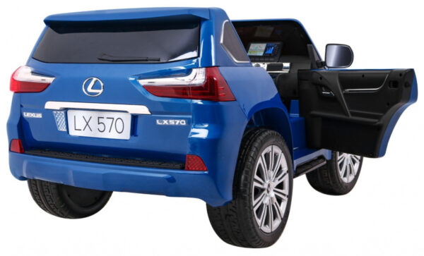 Lexus LX570 Lakierowane Autko dla 2 dzieci Niebieski  SUV