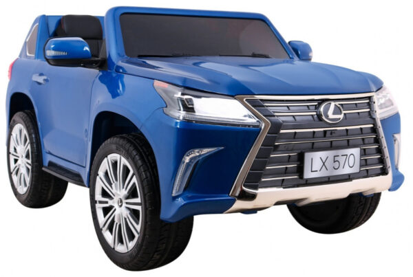 Lexus LX570 Lakierowane Autko dla 2 dzieci Niebieski  SUV
