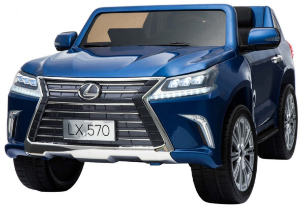 Lexus LX570 Lakierowane Autko dla 2 dzieci Niebieski  SUV