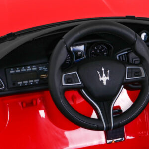 Maserati Ghibli na akumulator dla dzieci Czerwony