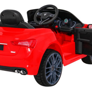 Maserati Ghibli na akumulator dla dzieci Czerwony