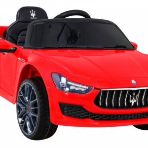 Maserati Ghibli na akumulator dla dzieci Czerwony