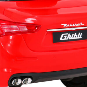 Maserati Ghibli na akumulator dla dzieci Czerwony