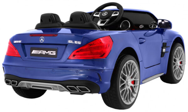Mercedes AMG SL65 dla dzieci Lakier Niebieski