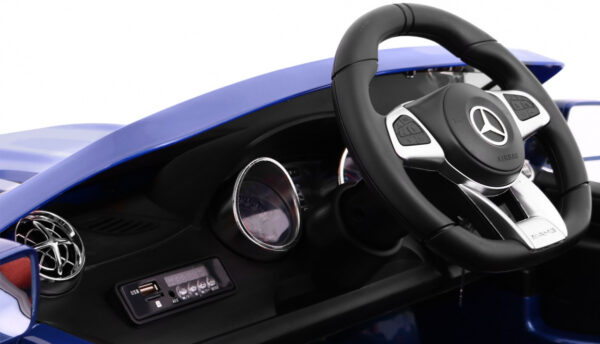 Mercedes AMG SL65 dla dzieci Lakier Niebieski