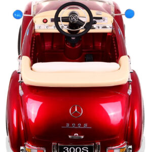 Mercedes Benz 300S Retro dla dzieci Lakier Czerwony