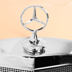 Mercedes Benz 300S Retro dla dzieci Lakier Czerwony